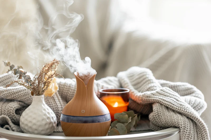 Ambiance parfumée pour massages